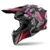 KASK MOTOCYKLOWY AIROH WRAAAP CYBER RED MATT XXS